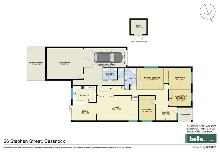 Floorplan of Homely house listing, 26 Stephen Street, Cessnock NSW 2325