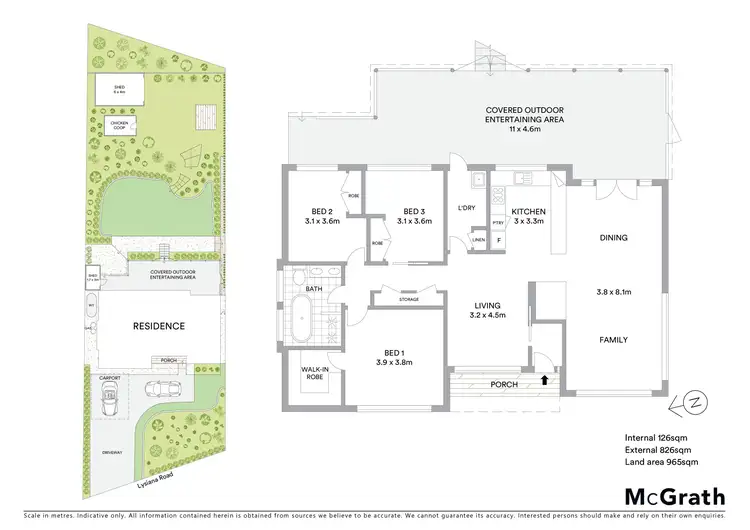 Floorplan of Homely house listing, 5 Lysiana Road, Woodford NSW 2778