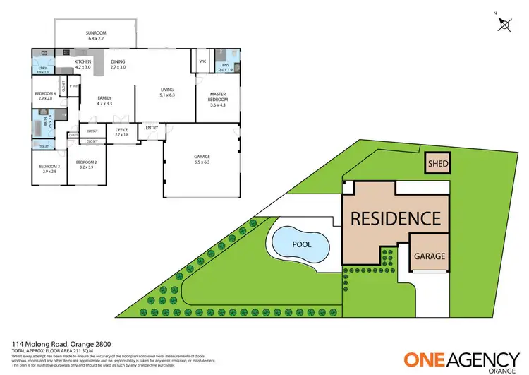 Floorplan of Homely house listing, 114 Molong Road, Orange NSW 2800