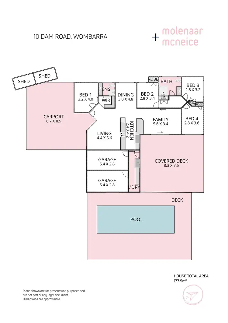 Floorplan of Homely rural property listing, 10 Dam Road, Wombarra NSW 2515