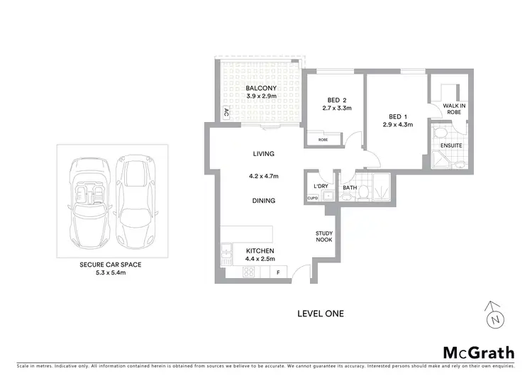 Floorplan of Homely apartment listing, 7/3-11 Hawkesbury Avenue, Dee Why NSW 2099