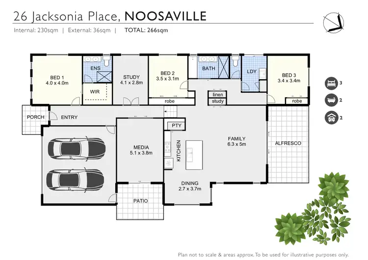 Floorplan of Homely house listing, 26 Jacksonia Place, Noosaville QLD 4566