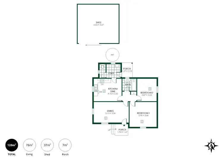 Floorplan of Homely house listing, 26 Pioneer Avenue, Lobethal SA 5241