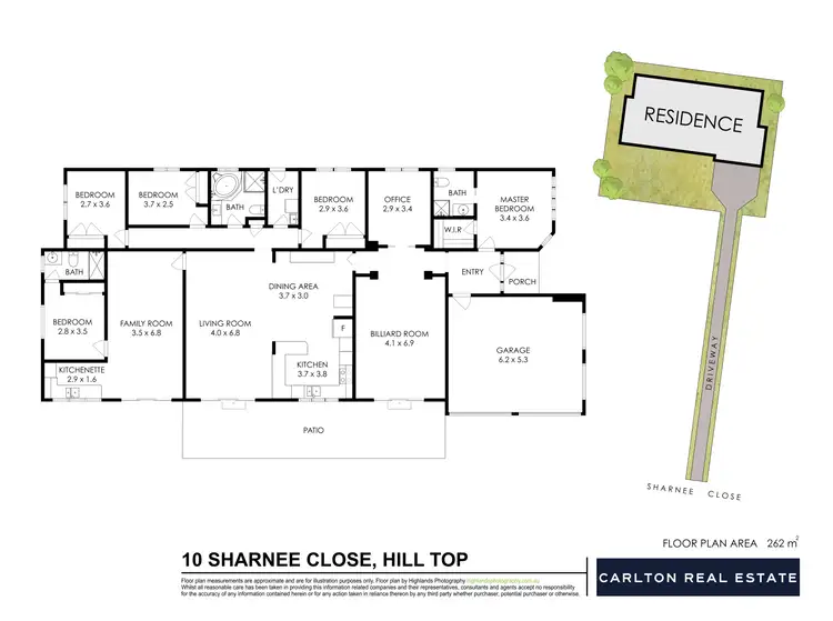 Floorplan of Homely house listing, 10 Sharnee Close, Hill Top NSW 2575
