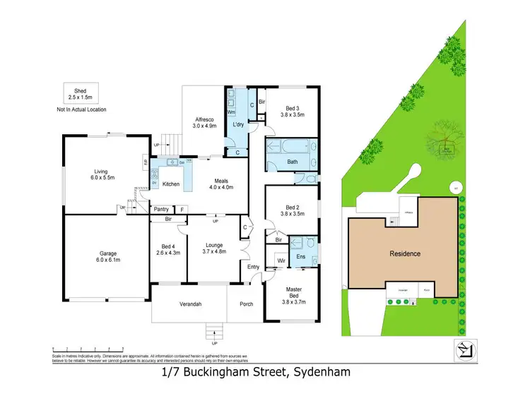 Floorplan of Homely house listing, 1/7 Buckingham Street, Sydenham VIC 3037