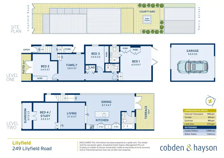 Floorplan of Homely house listing, 249 Lilyfield Road, Lilyfield NSW 2040