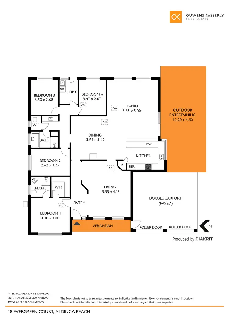 Floorplan of Homely house listing, 18 Evergreen Court, Aldinga Beach SA 5173