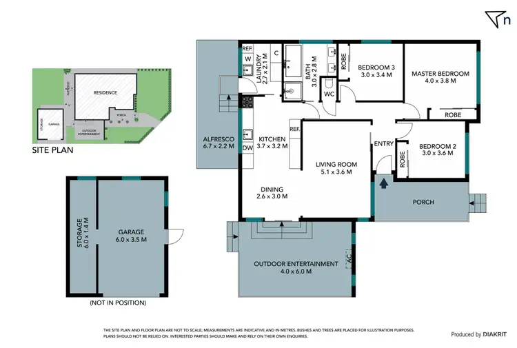 Floorplan of Homely house listing, 14 Rice Street, Reservoir VIC 3073