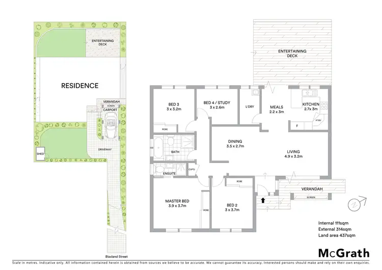 Floorplan of Homely house listing, 30 Blaxland Street, Hunters Hill NSW 2110