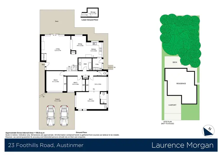 Floorplan of Homely house listing, 23 Foothills Road, Austinmer NSW 2515