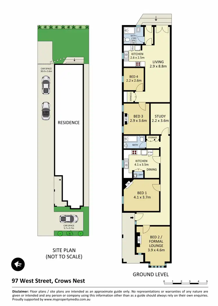 Floorplan of Homely house listing, 97 West Street, Crows Nest NSW 2065