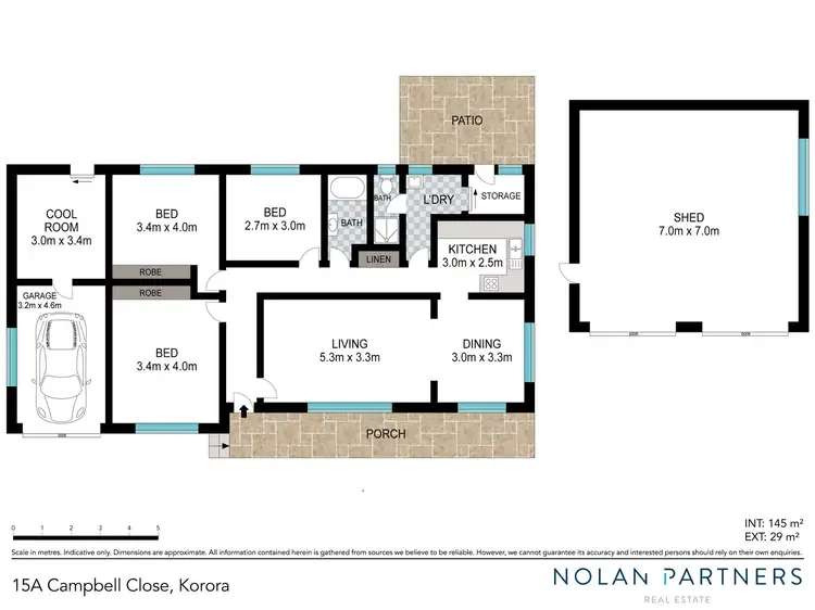 Floorplan of Homely house listing, 15A Campbell Close, Korora NSW 2450