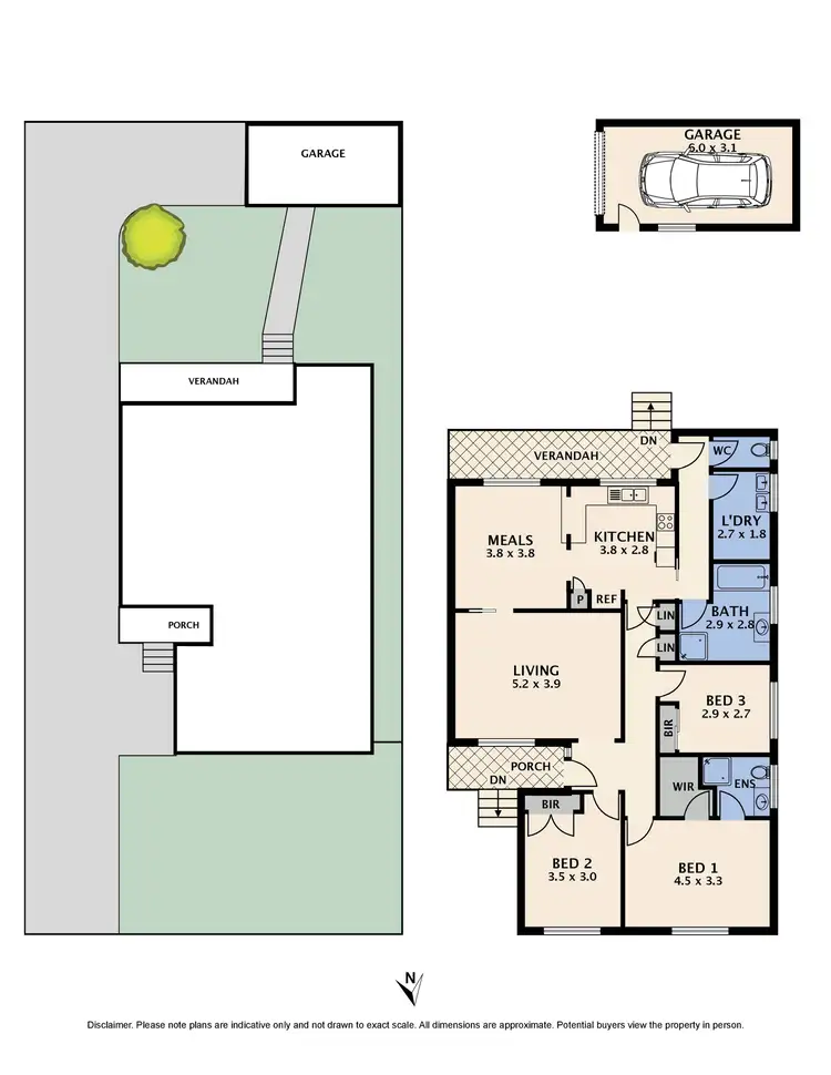 Floorplan of Homely house listing, 23 St Vigeons Road, Reservoir VIC 3073