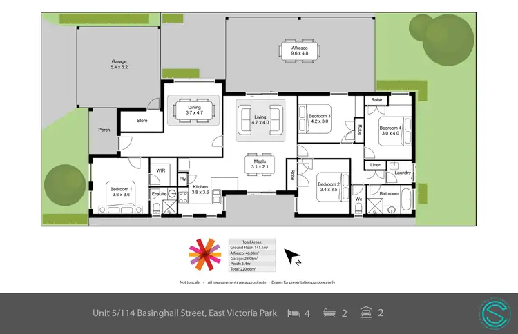 Floorplan of Homely villa listing, 5/114 Basinghall Street, East Victoria Park WA 6101