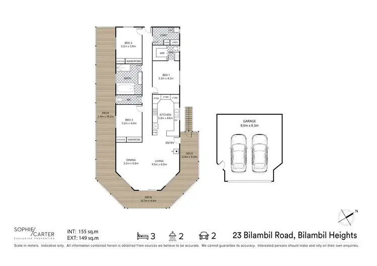 Floorplan of Homely house listing, 23 Bilambil Road, Bilambil Heights NSW 2486
