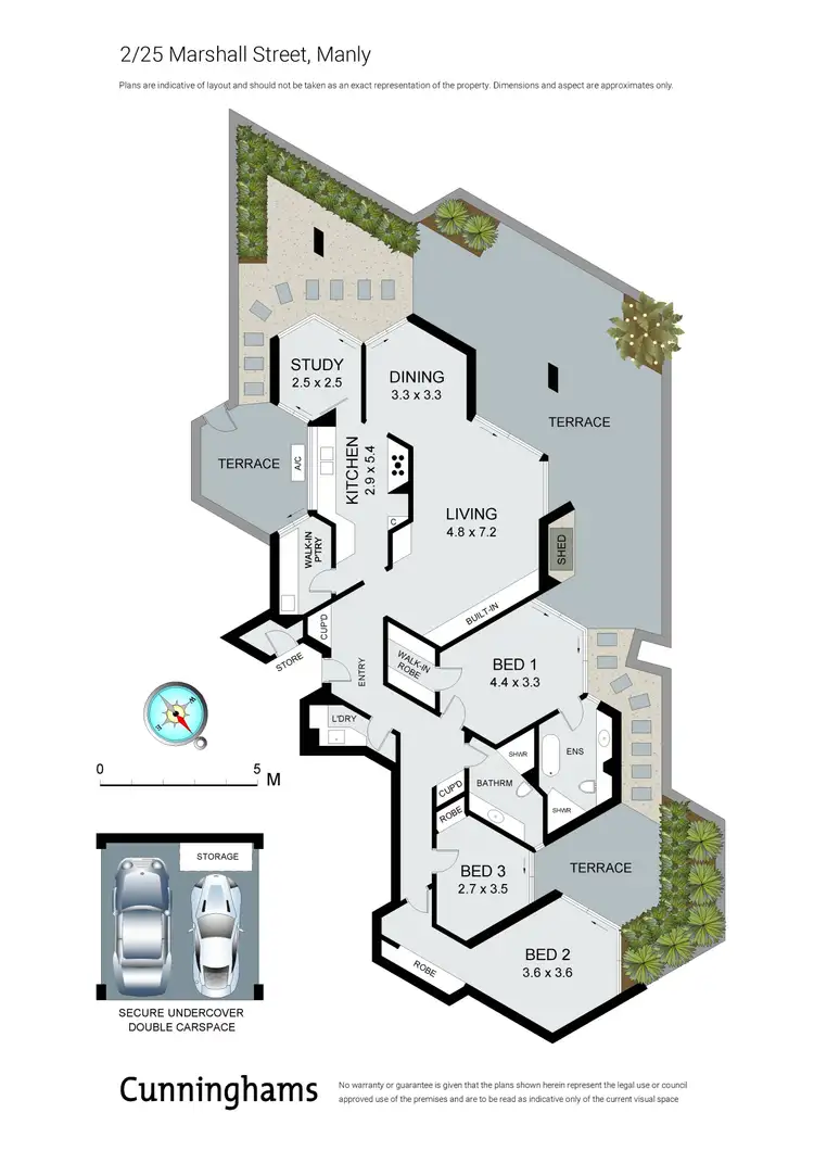 Floorplan of Homely apartment listing, 2/25 Marshall Street, Manly NSW 2095