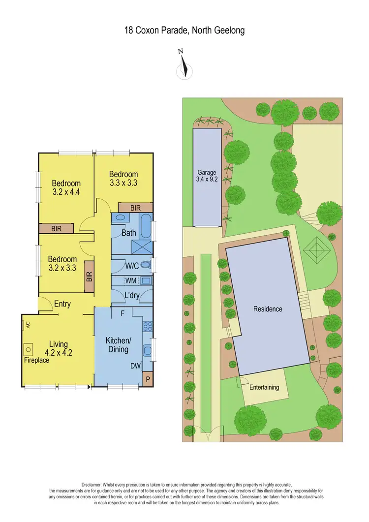Floorplan of Homely house listing, 18 Coxon Parade, North Geelong VIC 3215