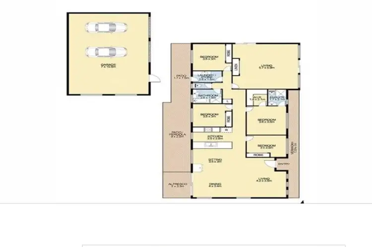 Floorplan of Homely house listing, 9 Welbourn Place, Armidale NSW 2350
