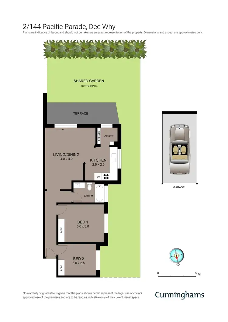 Floorplan of Homely apartment listing, 2/144-146 Pacific Parade, Dee Why NSW 2099