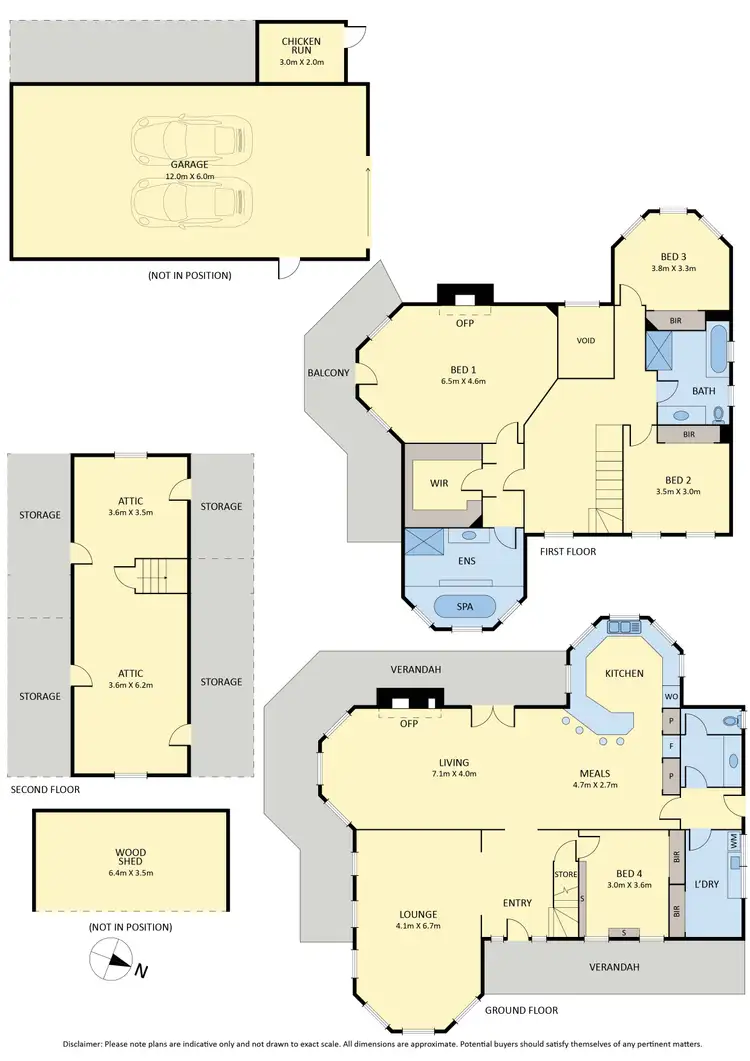 Floorplan of Homely house listing, 111 Mount Charlie Road, Riddells Creek VIC 3431