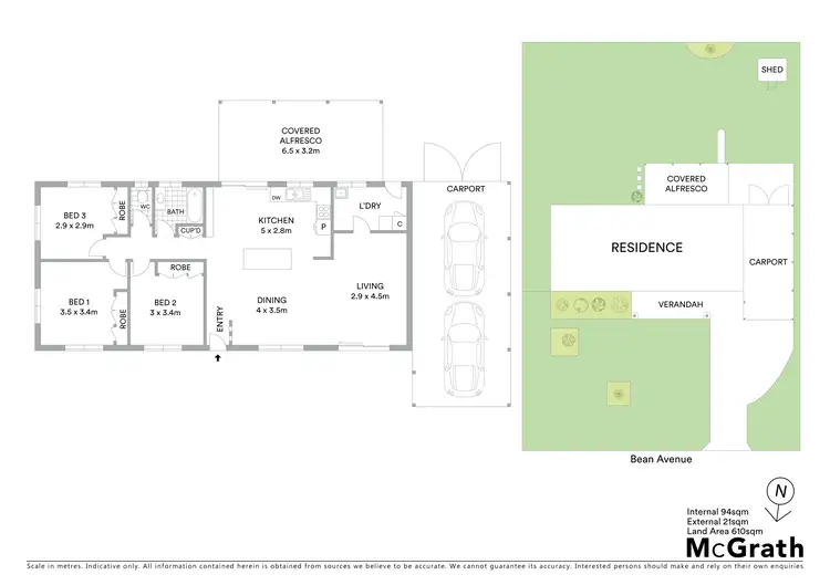 Floorplan of Homely house listing, 36 Bean Avenue, Parkhurst QLD 4702