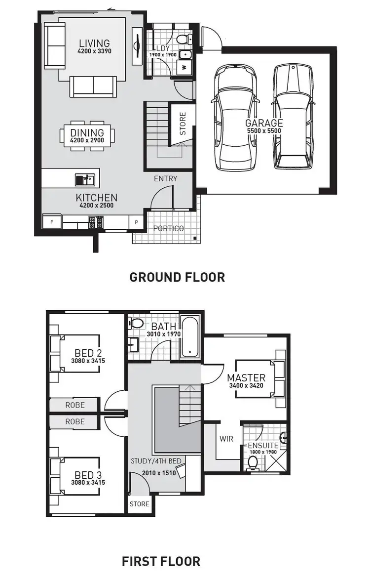 Floorplan of Homely townhouse listing, 20 Skylark Avenue, Thornton NSW 2322