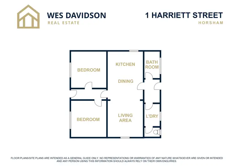 Floorplan of Homely house listing, 1 Harriett Street, Horsham VIC 3400