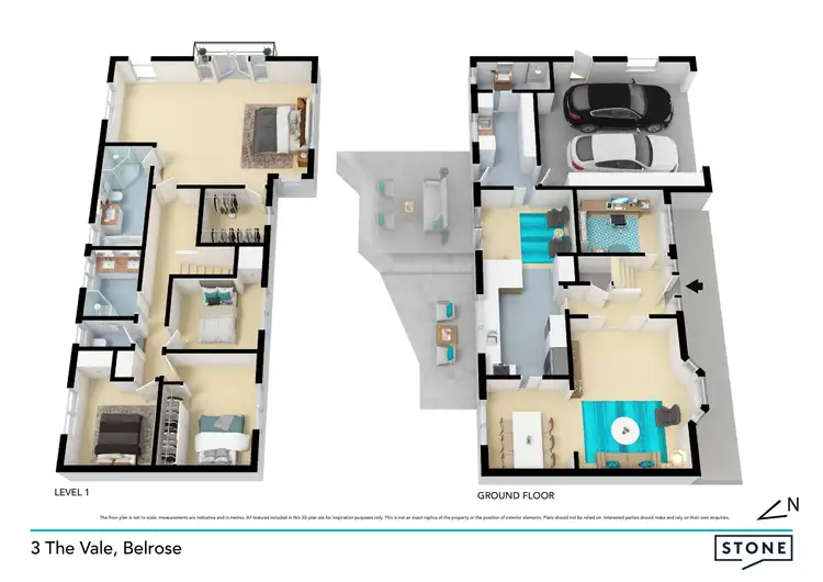 Floorplan of Homely house listing, 3 The Vale, Belrose NSW 2085