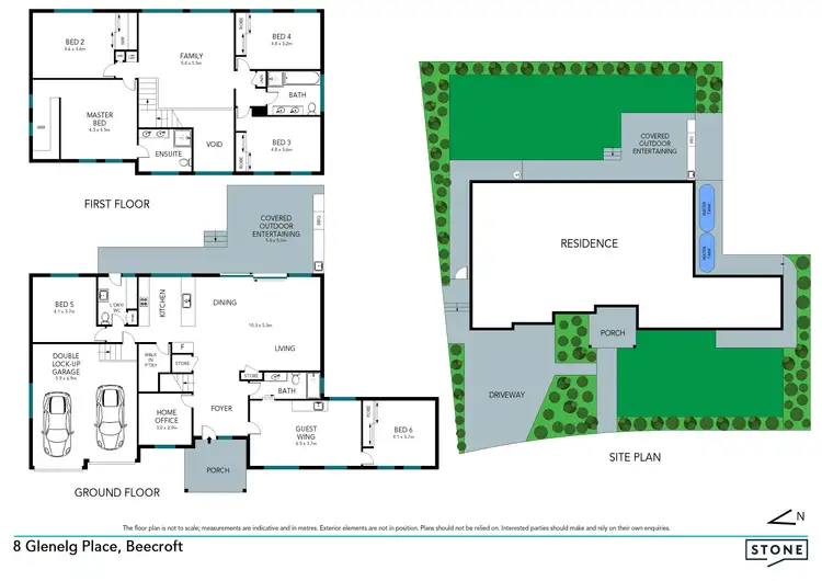 Floorplan of Homely house listing, 8 Glenelg Place, Beecroft NSW 2119