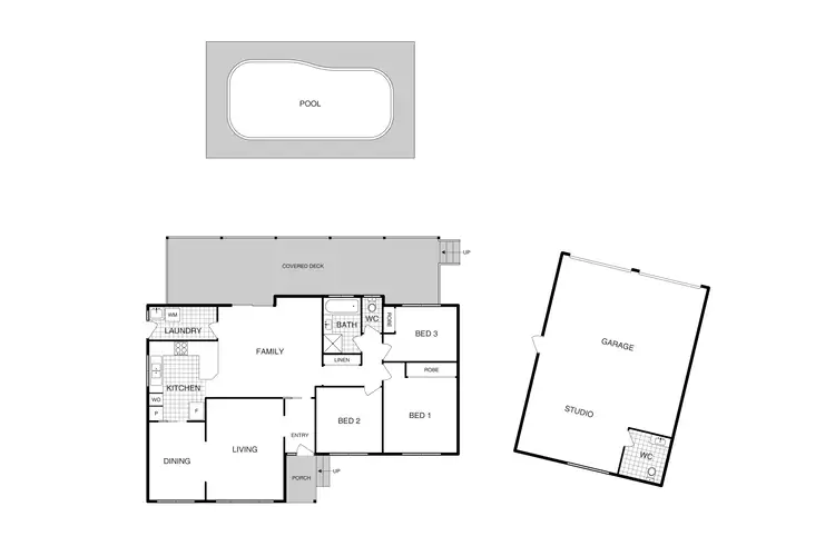 Floorplan of Homely house listing, 44 Louisa Lawson Crescent, Gilmore ACT 2905