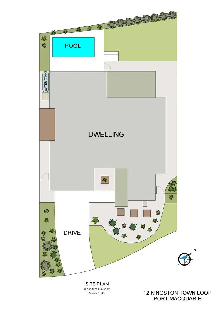 Floorplan of Homely house listing, 12 Kingston Town Loop, Port Macquarie NSW 2444