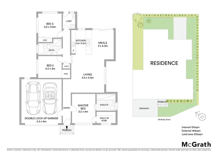 Floorplan of Homely house listing, 73 McNulty Drive, Wendouree VIC 3355