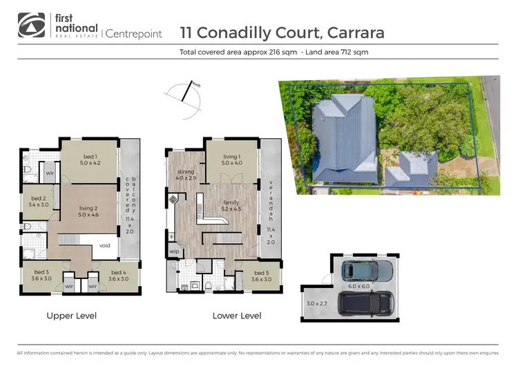 Floorplan of Homely house listing, 11 Conadilly Court, Carrara QLD 4211