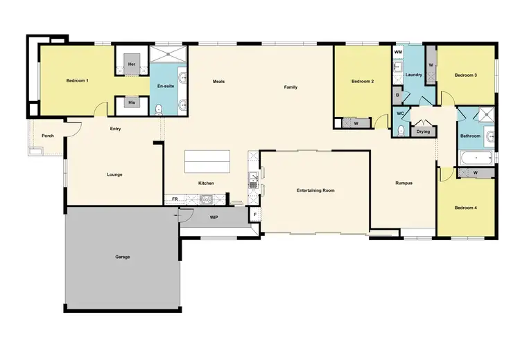 Floorplan of Homely house listing, 19 Monaghan Terrace, Alfredton VIC 3350