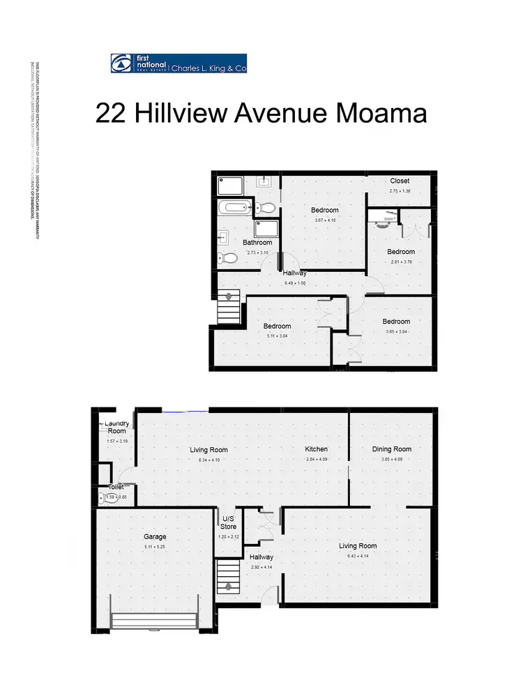Floorplan of Homely house listing, 22 Hillview Avenue, Moama NSW 2731