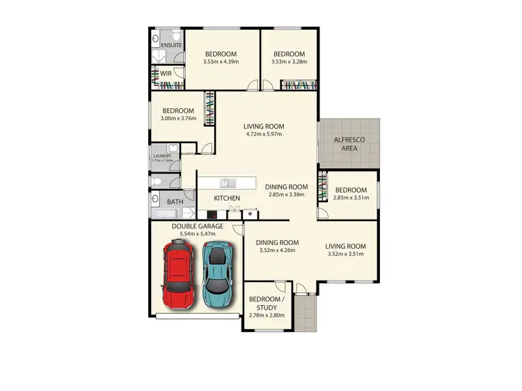 Floorplan of Homely house listing, 41 Tropical Drive, Forest Lake QLD 4078