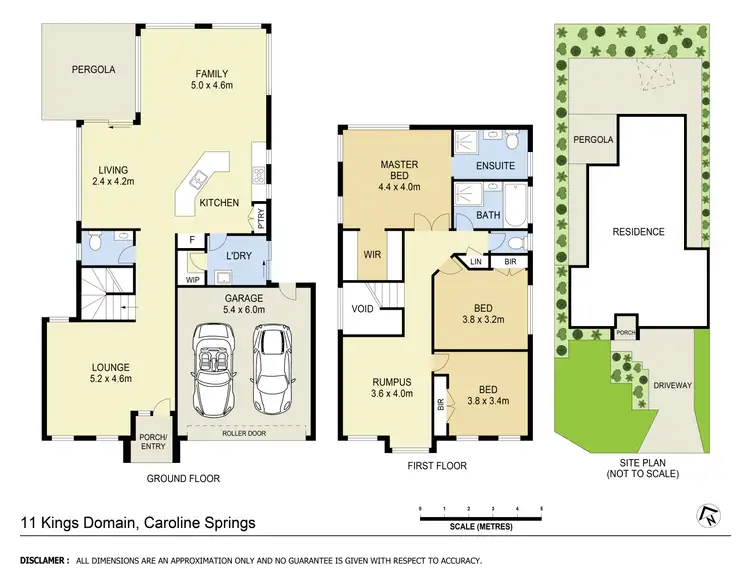 Floorplan of Homely house listing, 11 Kings Domain, Caroline Springs VIC 3023