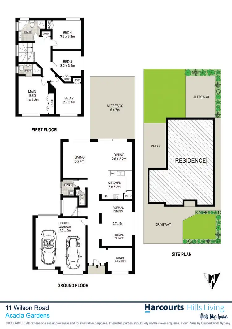 Floorplan of Homely house listing, 11 Wilson Road, Acacia Gardens NSW 2763