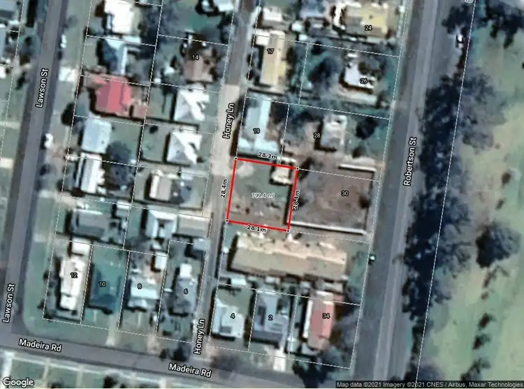 Floorplan of Homely land listing, 21 Honey Lane, Mudgee NSW 2850