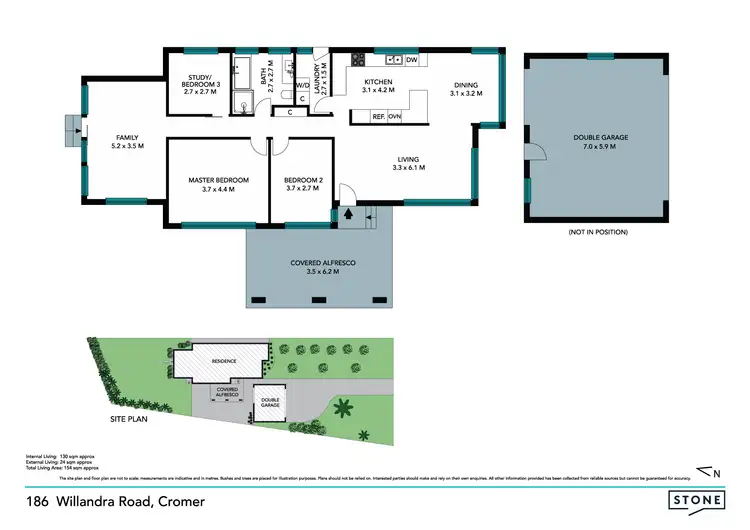 Floorplan of Homely house listing, 186 Willandra Road, Cromer NSW 2099