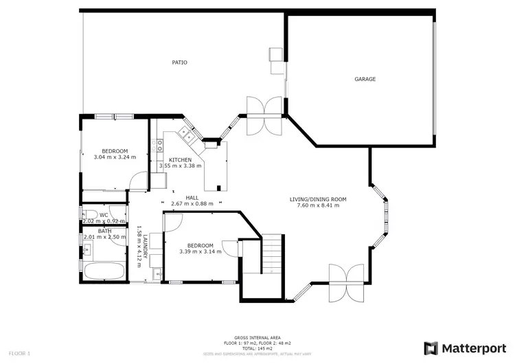 Floorplan of Homely house listing, 16 Daintree Close, Mount Sheridan QLD 4868