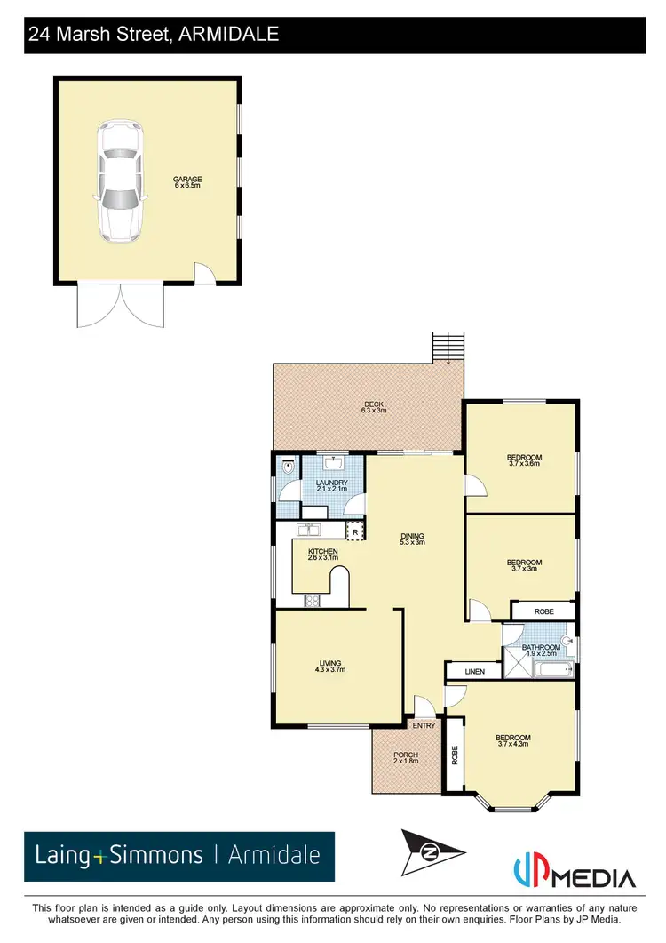 Floorplan of Homely house listing, 24 Marsh Street, Armidale NSW 2350