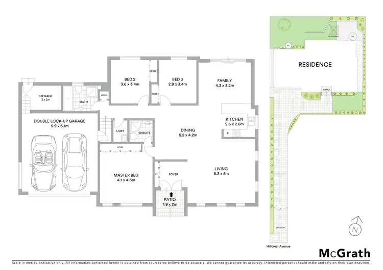 Floorplan of Homely house listing, 10A Hillcrest Avenue, Epping NSW 2121