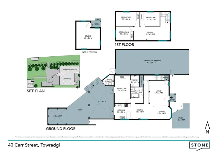 Floorplan of Homely house listing, 40 Carr Street, Towradgi NSW 2518