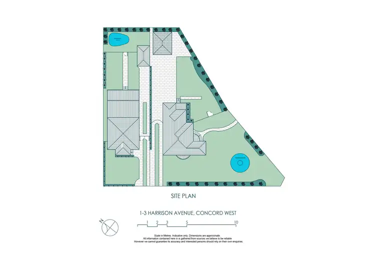 Floorplan of Homely house listing, 1-3 Harrison Avenue, Concord West NSW 2138