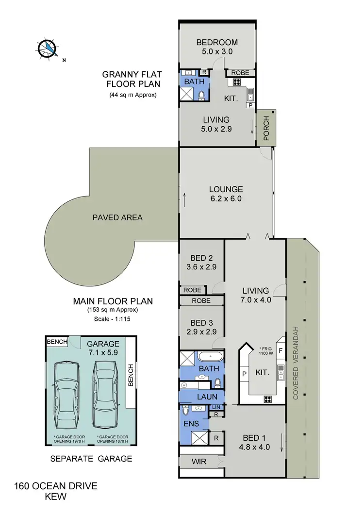 Floorplan of Homely house listing, 160 Ocean Drive, Kew NSW 2439