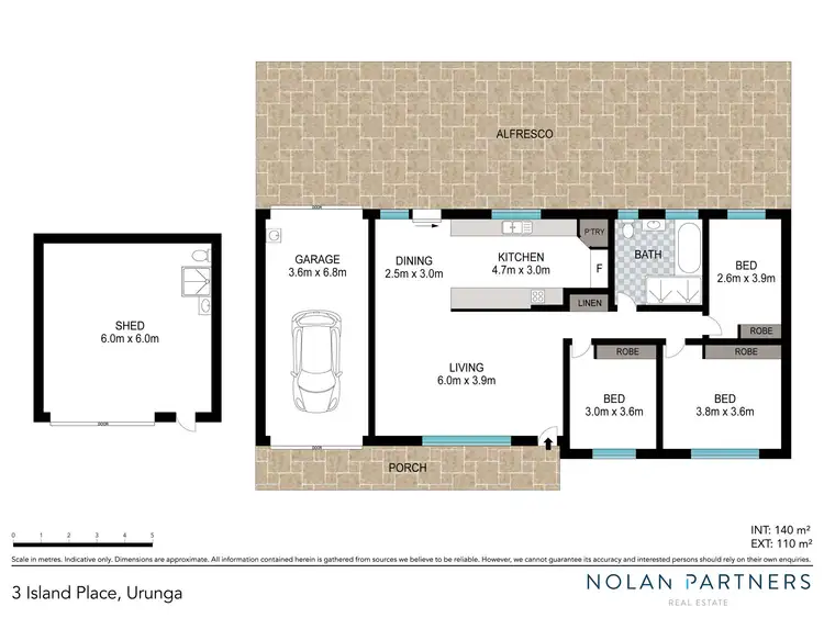 Floorplan of Homely house listing, 3 Island Place, Urunga NSW 2455