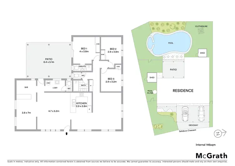 Floorplan of Homely house listing, 4 Salisbury Crescent, Kirwan QLD 4817