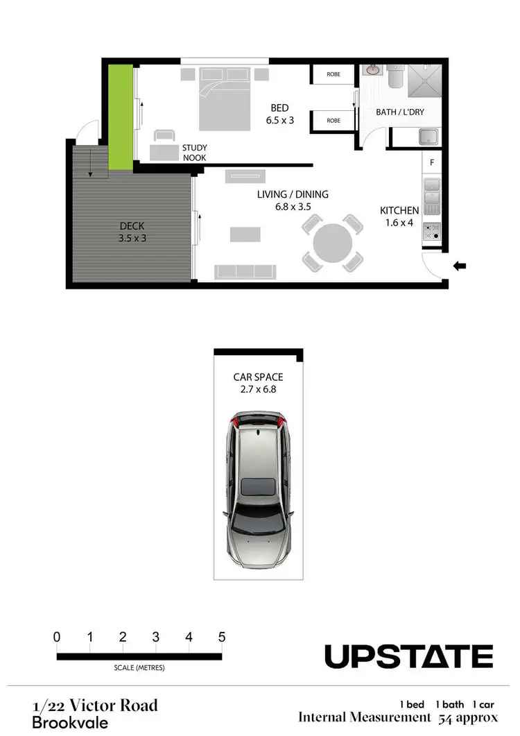 Floorplan of Homely apartment listing, 1/22 Victor Road, Brookvale NSW 2100