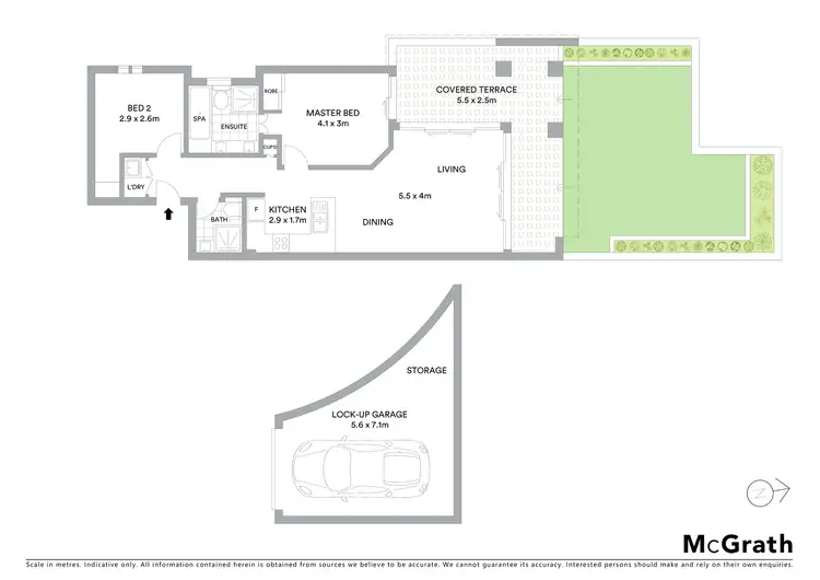Floorplan of Homely apartment listing, 1/14 Talus Street, Naremburn NSW 2065